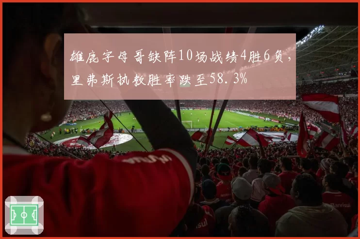 雄鹿字母哥缺阵10场战绩4胜6负,里弗斯执教胜率跌至58.3%